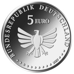 5 Euro Gedenkm&uuml;nze Deutschland 2023 bfr. -...