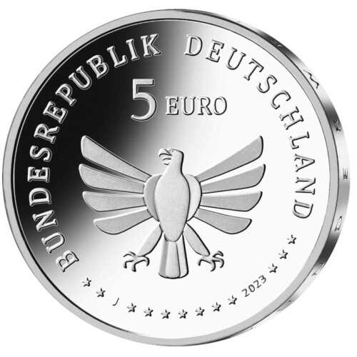 5 Euro Gedenkmünze Deutschland 2023 PP - Prachtlibelle