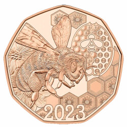 5 Euro Gedenkmünze Österreich 2023 Kupfer st -...