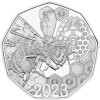 5 Euro Gedenkmünze Österreich 2023 Silber hgh - Bienentanz