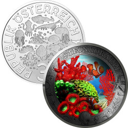 3 € Österreich 2023 - Steinkoralle