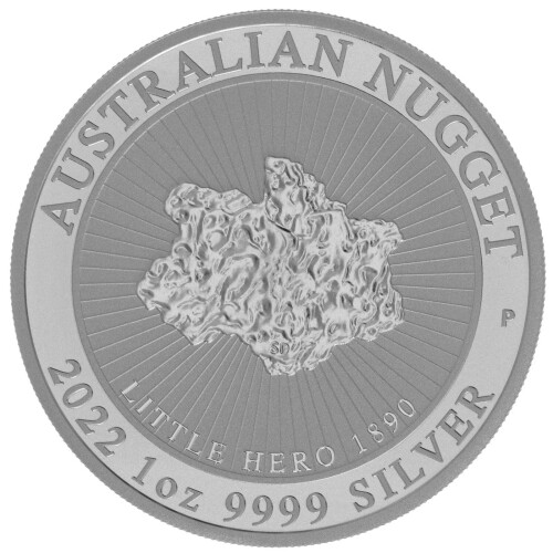 1 Unze Silber Nugget 2022 - Little Hero