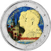2 Euro Luxemburg 2022 - Hochzeitstag Guillaume - coloriert / mit Farbe