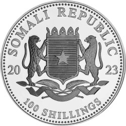 1 Unze Silber Elefant 2023