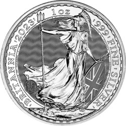 1 Unze Silber Britannia 2023 - Queen Elisabeth II.