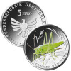 5 Euro Gedenkmünze Deutschland 2024 PP - Grünes Heupferd