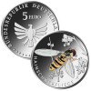 5 Euro Gedenkmünze Deutschland 2024 PP - Hainschwebfliege
