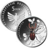 5 Euro Gedenkmünze Deutschland 2024 PP - Hirschkäfer
