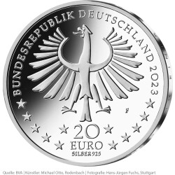 20 Euro Deutschland 2023 Silber bfr. - Hans im Glück