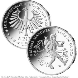 20 Euro Deutschland 2023 Silber PP - Hans im Glück