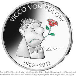 20 Euro Deutschland 2023 Silber PP - Vicco v. Bülow...