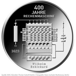 20 Euro Deutschland 2023 Silber bfr. - Rechenmaschine von...