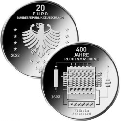 20 Euro Deutschland 2023 Silber PP - Rechenmaschine von...