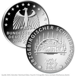 25 Euro Deutschland 2023 Silber bfr. - Schwibbogen