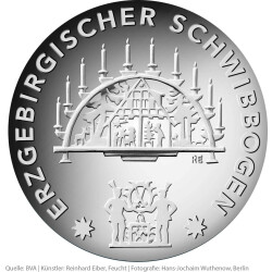 25 Euro Deutschland 2023 Silber bfr. - Schwibbogen