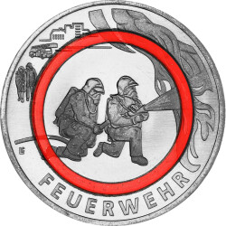 10 Euro Gedenkmünze Deutschland 2023 bfr. - Feuerwehr