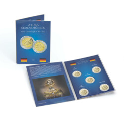 Münzkarte für 5 dt. 2-Euro-Gedenkmünzen...