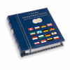 Münzalbum VISTA, für deutsche 2-Euro-Gedenkmünzen, inkl. Schutzkassette, blau