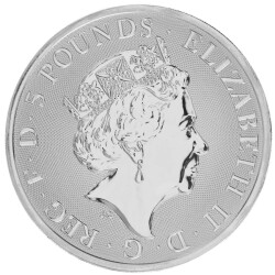 2 Unzen Silber UK 2023 Tudor Beasts - Yale of Beaufort