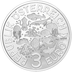 3 € Österreich 2025 - Nacktkiemerschnecke