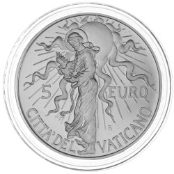 5 Euro Gedenkmünze Vatikan 2007 Silber PP -...