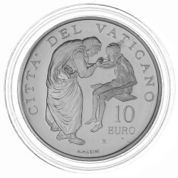 10 Euro Gedenkmünze Vatikan 2007 Silber PP -...