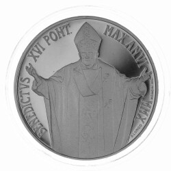 5 Euro Gedenkmünze Vatikan 2010 Silber PP - Welttag der Migranten