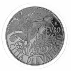 5 Euro Gedenkmünze Vatikan 2016 Silber PP -...