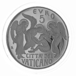 5 Euro Gedenkmünze Vatikan 2019 Silber PP - 150...