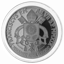 5 Euro Gedenkmünze Vatikan 2019 Silber PP - 150 Jahre Wohltätigkeitsverband