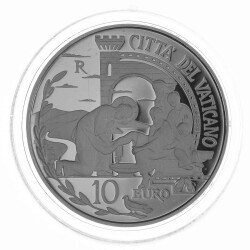 10 Euro Gedenkmünze Vatikan 2019 Silber PP -...