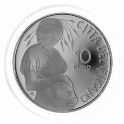 10 Euro Gedenkmünze Vatikan 2020 Silber PP - 50. Tag...