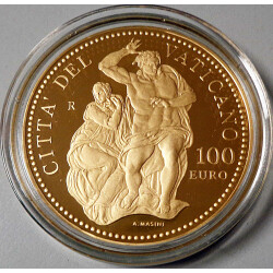 100 Euro Gedenkmünze Vatikan 2010 Gold PP - Das...