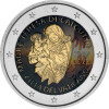 2 Euro Vatikan 2022 - Mutter Theresa - coloriert / mit Farbe