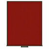 LINDNER Münzbox mit eckigen Vertiefungen Rauchglas Rot 210 x 270 mm