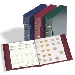 Ringbinder NUMIS, Classic-Design inkl. Schutzkassette...