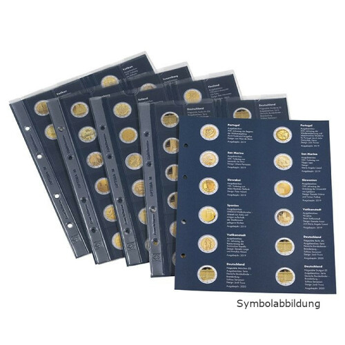 Nachtrag für Münzalbum Classic-OPTIMA, "Europas 2-Euro-Gedenkmünzen"