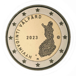 2 Euro Gedenkmünze Finnland 2023 PP - Sozial- und...