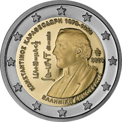 2 Euro Gedenkmünze Griechenland 2023 PP - Constantin Carathéodory