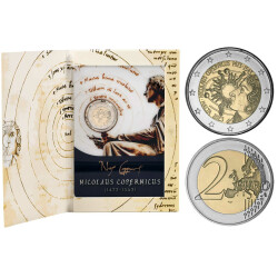 2 Euro Gedenkmünze Malta 2023 st - Nikolaus Kopernikus