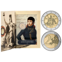 2 Euro Gedenkm&uuml;nze Malta 2023 st - Napoleon...