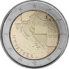 2 Euro Kursmünze Kroatien 2023 bankfrisch