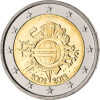 2 Euro Gedenkmünze San Marino 2012 - 10 Jahre Euro Bargeld - in Kapsel