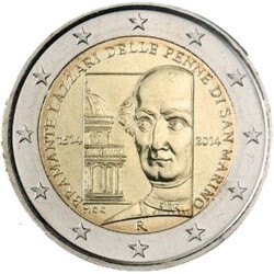2 Euro Gedenkmünze San Marino 2014 st - Donato...
