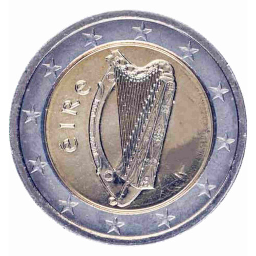 2 Euro Kursmünze Irland bankfrisch