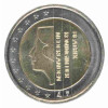 2 Euro Kursmünze Niederlande bankfrisch Beatrix
