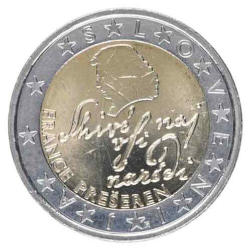 2 Euro Kursmünze Slowenien bankfrisch
