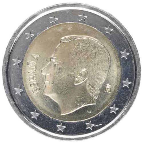 2 Euro Kursmünze Spanien bankfrisch seit 2015