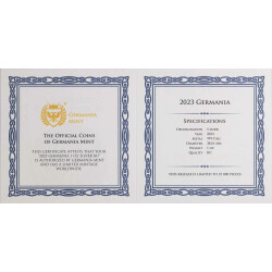5 Mark Germania 2023 st - 1 Unze Silber