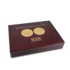 Münzkassette VOLTERRA DUO, für 8 x 100 € Gold „Meisterwerke der dt. Literatur“ inkl. Etui